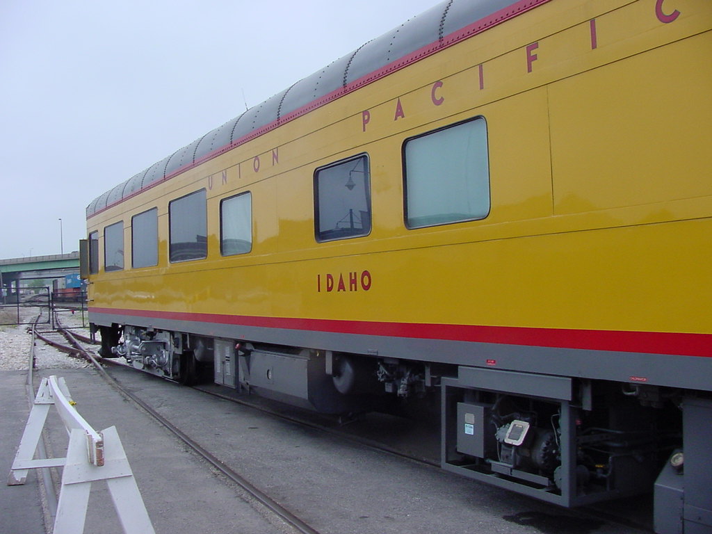 The Back Half of the Idaho Track Inspection Car UPP 203